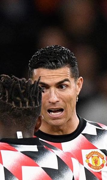 Cristiano Ronaldo, în vizorul antrenorului de la Manchester United după gestul de frustrare de la meciul cu Tottenham