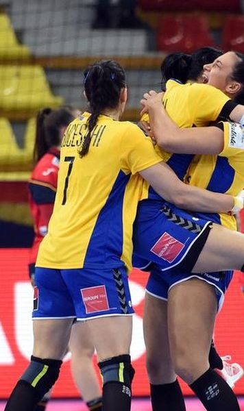 VIDEO CE Handbal (f): România învinge Spania în ultima secundă - Bianca Bazaliu, torpilă de la jumătatea terenului