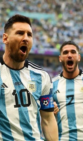 Reacția lui Lionel Messi după victoria Argentinei cu Mexic de la CM 2022 din Qatar