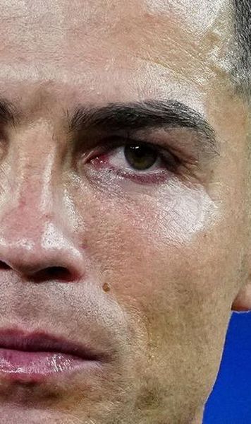 Cristiano Ronaldo, în lacrimi la intonarea imnului Portugaliei, înaintea partidei cu Ghana