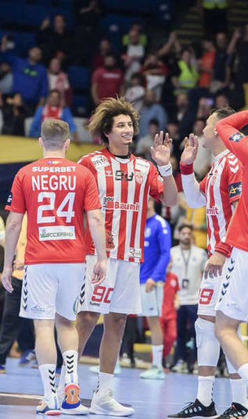 Liga Campionilor (handbal m): Dinamo București, victorie uriașă cu Wisla Plock - „Dulăii” sunt cu un pas în play-off