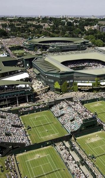 FOTO Arbitrii de linie și cea mai grea zi - Gluma organizatorilor de la Wimbledon
