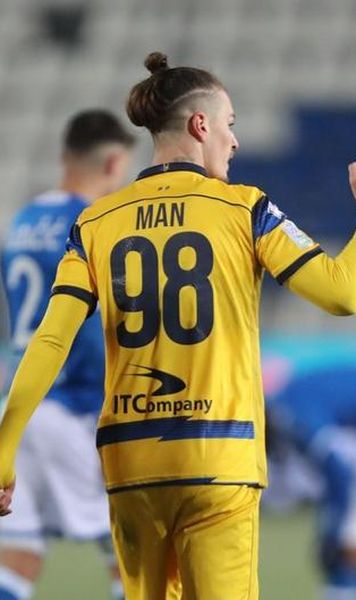 VIDEO Dennis Man a înscris un gol pentru Parma - Victorie pe terenul Bresciei