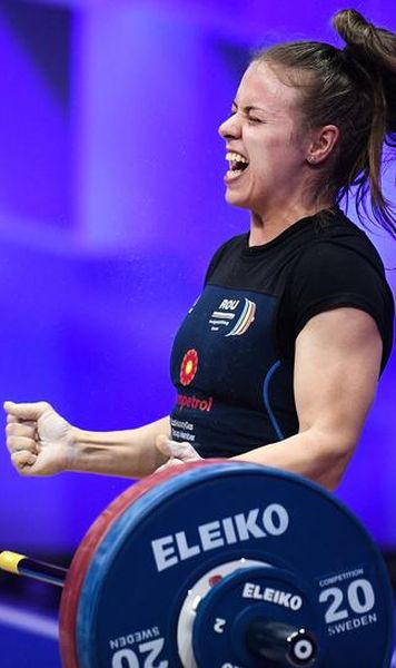 Haltere: Loredana Toma, dublă campioană a lumii - A stabilit un nou record mondial
