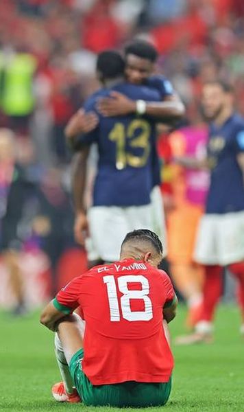 Imaginile zilei la CM 2022 după victoria Franței în fața Marocului