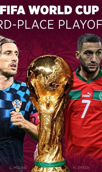 CM 2022: Croația și Maroc luptă pentru medalia de bronz
