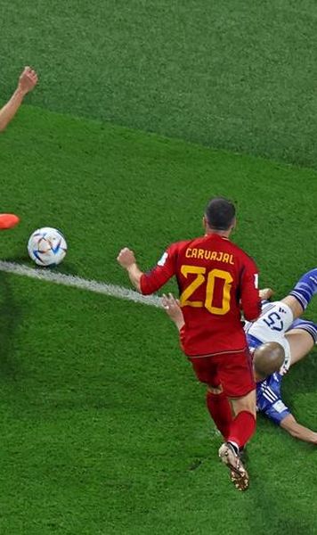 FIFA, imaginile momentului de la CM 2022 Qatar - A ieșit sau nu din teren mingea care a trimis Germania acasă?