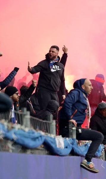 VIDEO Ligue 1: Fanii furioși ai lui Montpellier au oprit meciul pentru a protesta