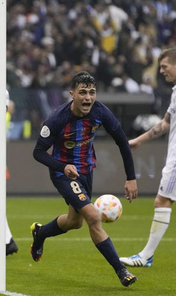 FC Barcelona, victorie clară în fața rivalei Real Madrid - Catalanii au câștigat Supercupa Spaniei