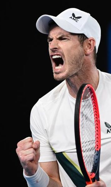 VIDEO Australian Open: Andy Murray, victorie dramatică împotriva unui favorit important - A salvat o minge de meci