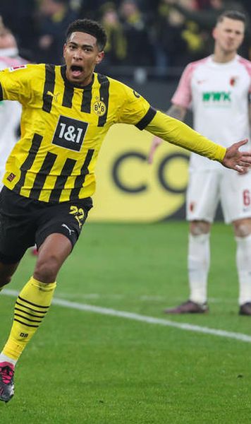 VIDEO Borussia Dortmund, victorie chinuită cu Augsburg - Meci cu șapte goluri