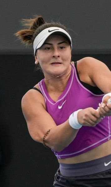 WTA Adelaide: Bianca Andreescu și căderea uluitoare - Eliminată, după ce a pierdut 12 gameuri la rând