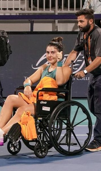 Digisport: Anunțul făcut de Bianca Andreescu la o zi după accidentarea teribilă suferită la Miami