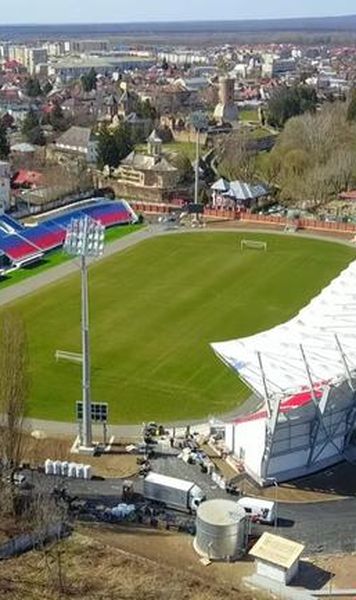 VIDEO Cum arată cel mai nou stadion din SuperLiga