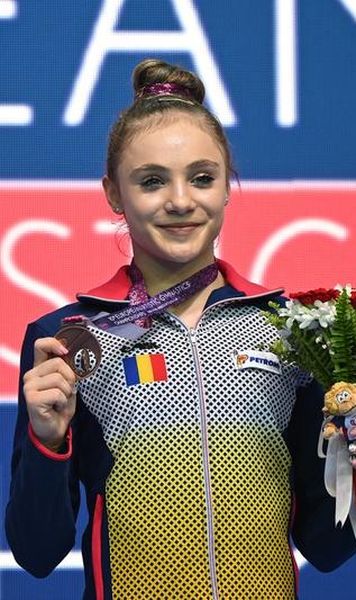 Gimnastică: Sabrina Voinea, medalie de bronz la Europenele de la Antalya