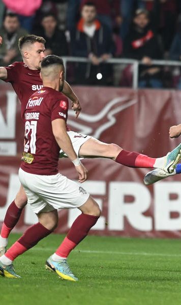 VIDEO SuperLiga: Rapid obține prima victorie din play-off în derbiul cu FCSB