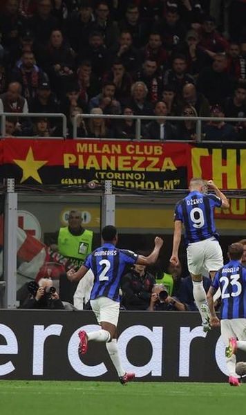 Champions League: Inter învinge rivala AC Milan și este la un pas de marea finală