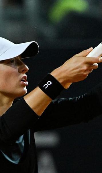 VIDEO Faza zilei - Moment stânjenitor pentru lidera WTA la Roma