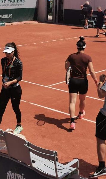 FOTO Momentul de răceală dintre Sorana Cîrstea și Bianca Andreescu