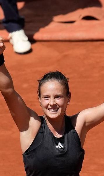 VIDEO Daria Kasatkina, candidată serioasă la lovitura turneului feminin de la Roland Garros