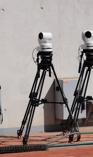 FOTO Pe terenurile secundare de la Roland Garros au dispărut cameramanii