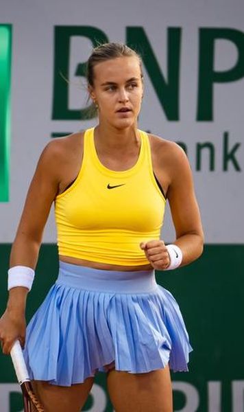 FOTO Cea mai mare susținătoare a Ucrainei la Roland Garros: „Din păcate, nu putem separa sportul și politica. Războiul e aproape de casa mea”