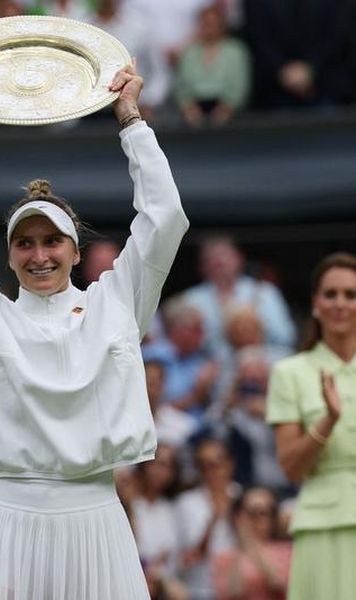 VIDEO ​Marketa Vondrousova și cifrele unui turneu de vis la Wimbledon - Salt important făcut de cehoaică