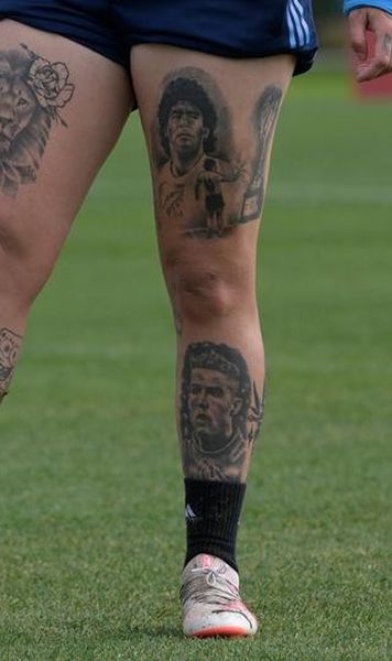 Joacă pentru naționala Argentinei, dar are tatuaj cu Ronaldo: „Mi-au spus atrocități, fără milă”