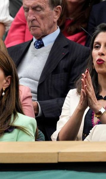 O fostă prizonieră a stat lângă Roger Federer și Kate Middleton în loja regală de la Wimbledon