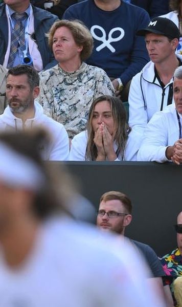 VIDEO Paula Badosa s-a săturat deja de „socrul” ei, tatăl lui Stefanos Tsitsipas - Imagini virale de la Wimbledon
