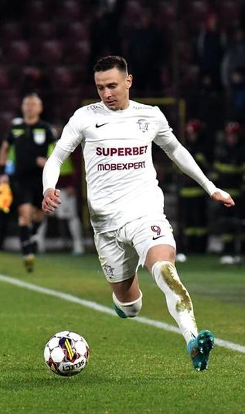 Atacantul fără gol marcat a părăsit-o pe Rapid