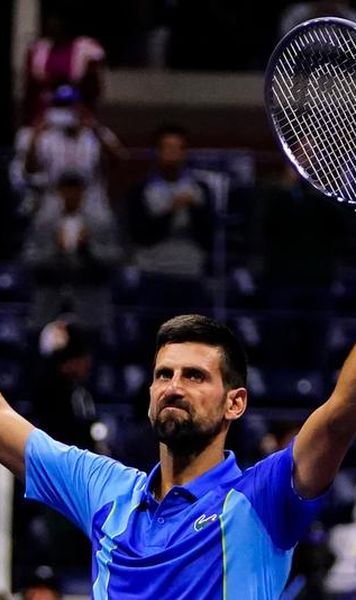 Novak Djokovic, calificare cu emoții în optimile US Open 2023: A revenit de la 0-2 la seturi