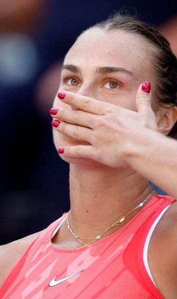 VIDEO Aryna Sabalenka, în finala WTA Roma - A eliminat cea mai în formă jucătoare din circuit