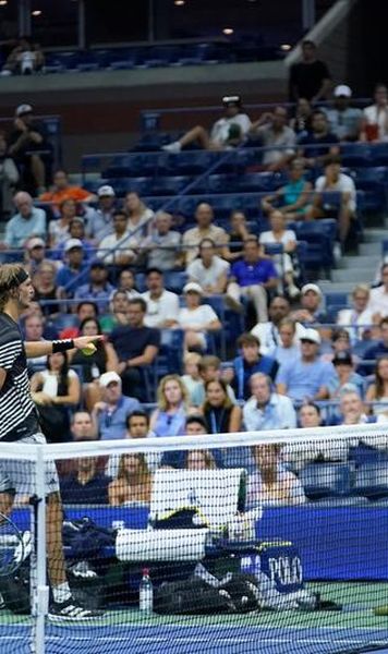 VIDEO Moment „inacceptabil” la US Open 2023 - Alexander Zverev a oprit meciul când a auzit ce a strigat un spectator