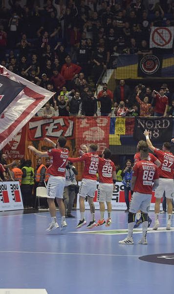 Handbal (m): Dinamo București vs SG Flensburg - Ora de start și cine transmite la tv semifinala EHF European League