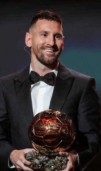 VIDEO Lionel Messi a câștigat al 8-lea Balon de Aur