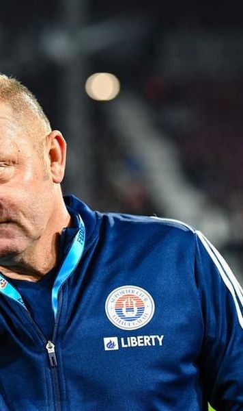 FOTO Meciul Oțelul - Universitatea Craiova, în pericol de amânare - Cum arată stadionul din Galați