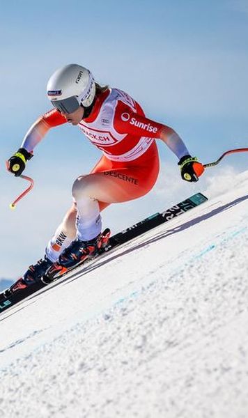 VIDEO Schi alpin: Jasmine Flury, învingătoare în proba de coborâre de la Val d'Isere