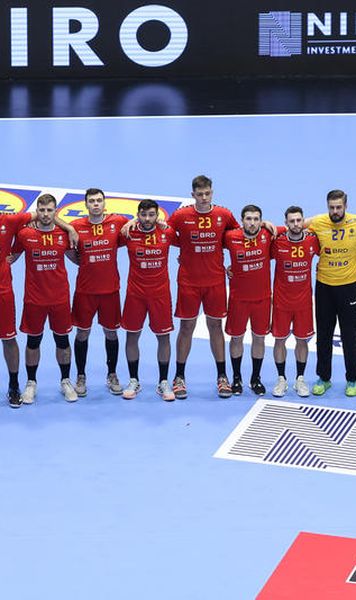 Lotul cu care România va aborda CE de handbal masculin