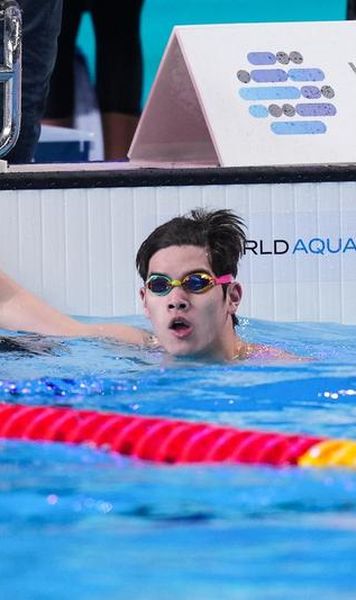 Recordul lui David Popovici la 100 m liber, doborât. Ce timp a scos chinezul Pan Zhanle