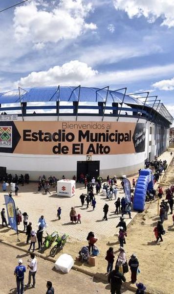 VIDEO Stadion aflat la peste 4000 de metri altitudine, omologat pentru meciuri din Copa Libertadores