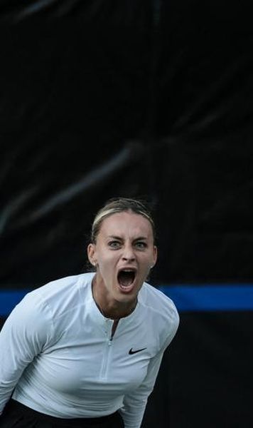 Ana Bogdan și Jaqueline Cristian reacționează după ce au calificat România la turneul final al Billie Jean King Cup