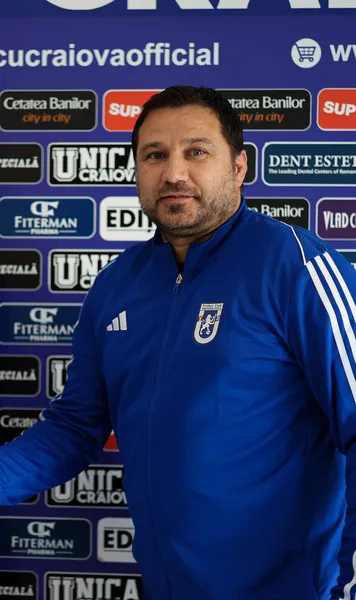 S-a întors!  Marius Croitoru a fost prezentat la  FCU Craiova  » Primele declarații