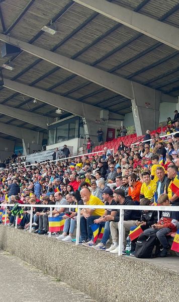 Pământ românesc  Peste 3.000 de fani , prezenți la primul antrenament al naționalei în Germania