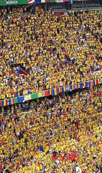 Arena noastră. Galbenă!  Stadionul Munchenului a fost al românilor. „România, ole, ole!”