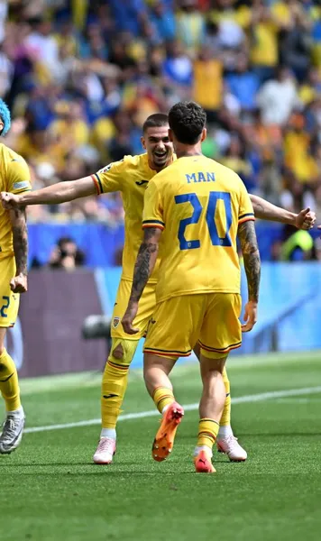 România - Ucraina 3-0 O inimă mare! „Tricolorii” obțin prima victorie la  EURO  după 24 de ani