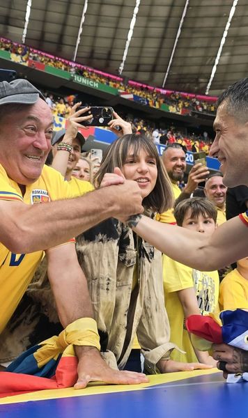 cE MOMENT  Imagine superbă cu  Stanciu  și tatăl său după victoria cu Ucraina + povestea dezvăluită de FRF