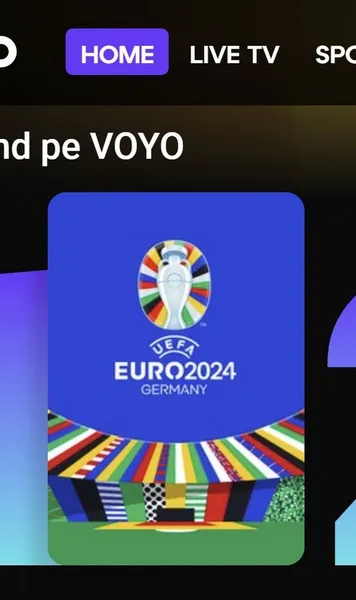 Probleme cu VOYO  Platforma de streaming deținută de ProTV  s-a blocat  de mai multe ori pe perioada meciurilor de la Euro