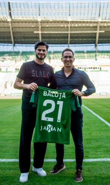 A semnat  Tudor Băluță  s-a transferat  la Slask Wroclaw