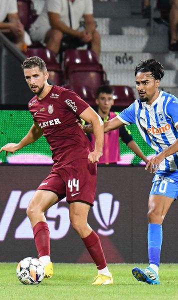 CFR Cluj - Craiova 0-2 Universitatea Craiova urcă  pe primul loc  după ce învinge în Gruia